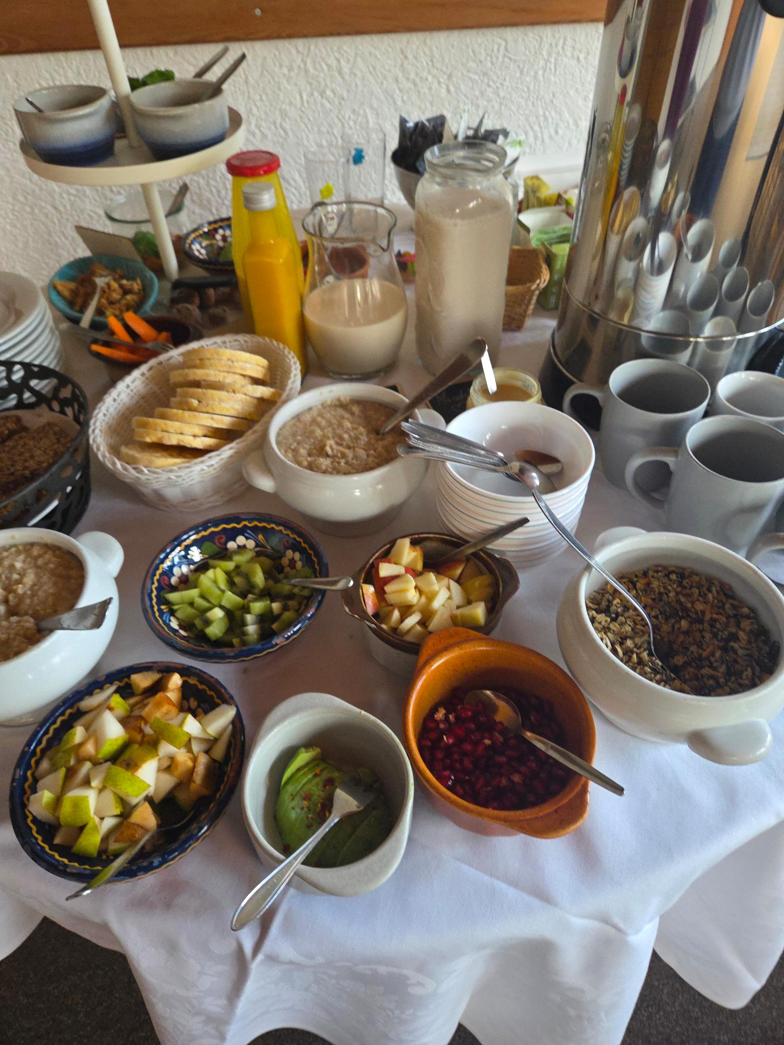 Frühstück auf der Tromm