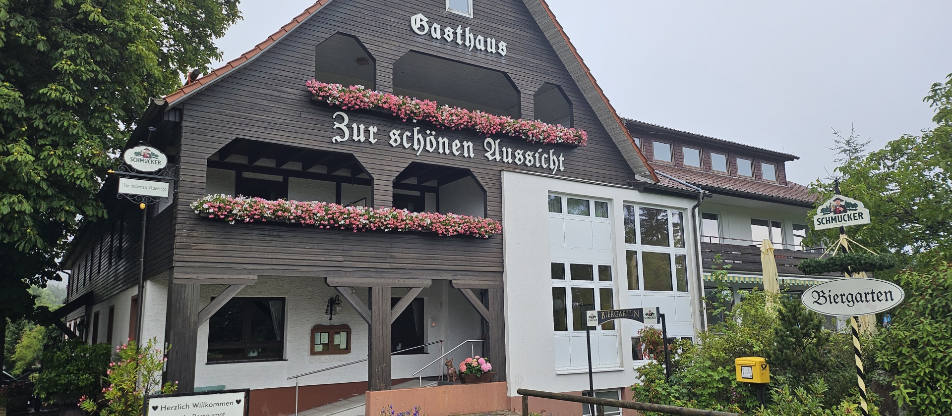 Zur schönen Aussicht im Frühling