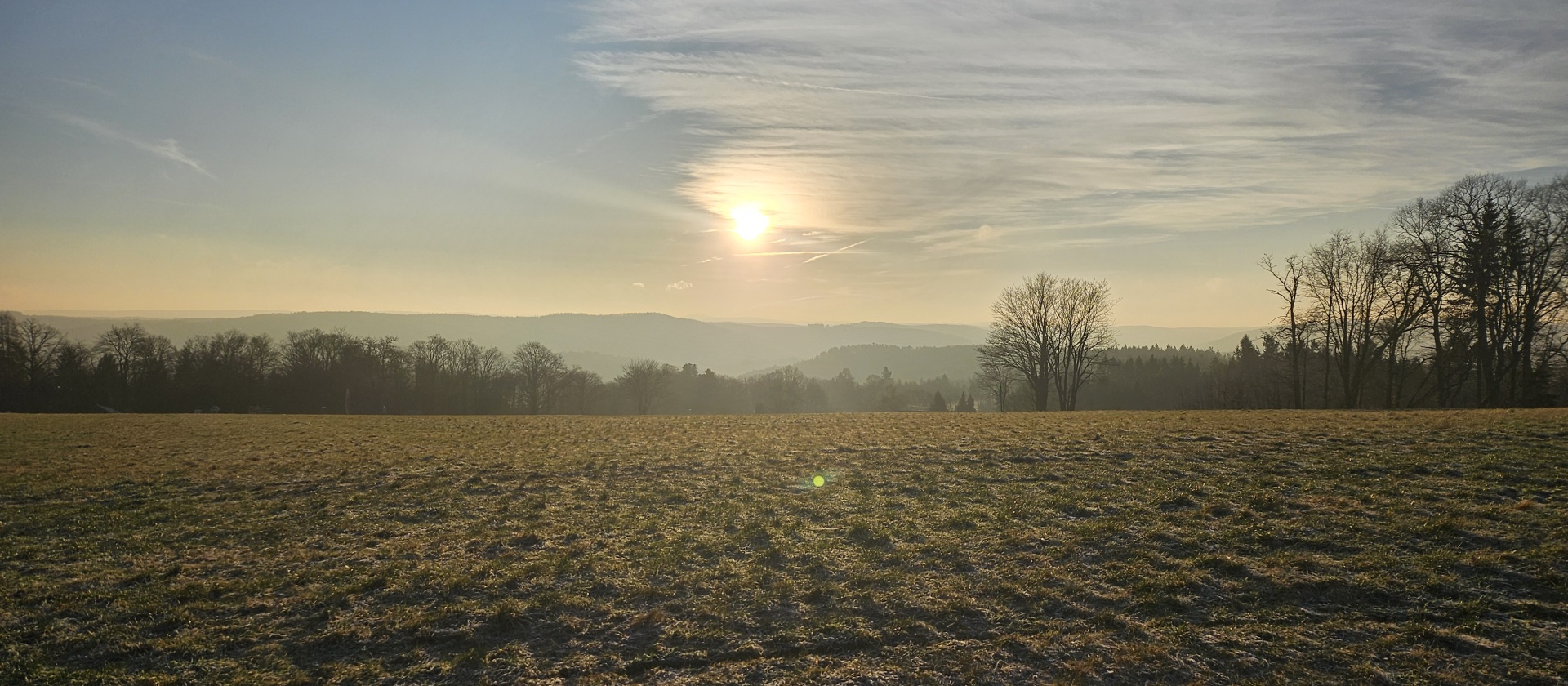 Sonnenaufgang auf der Tromm